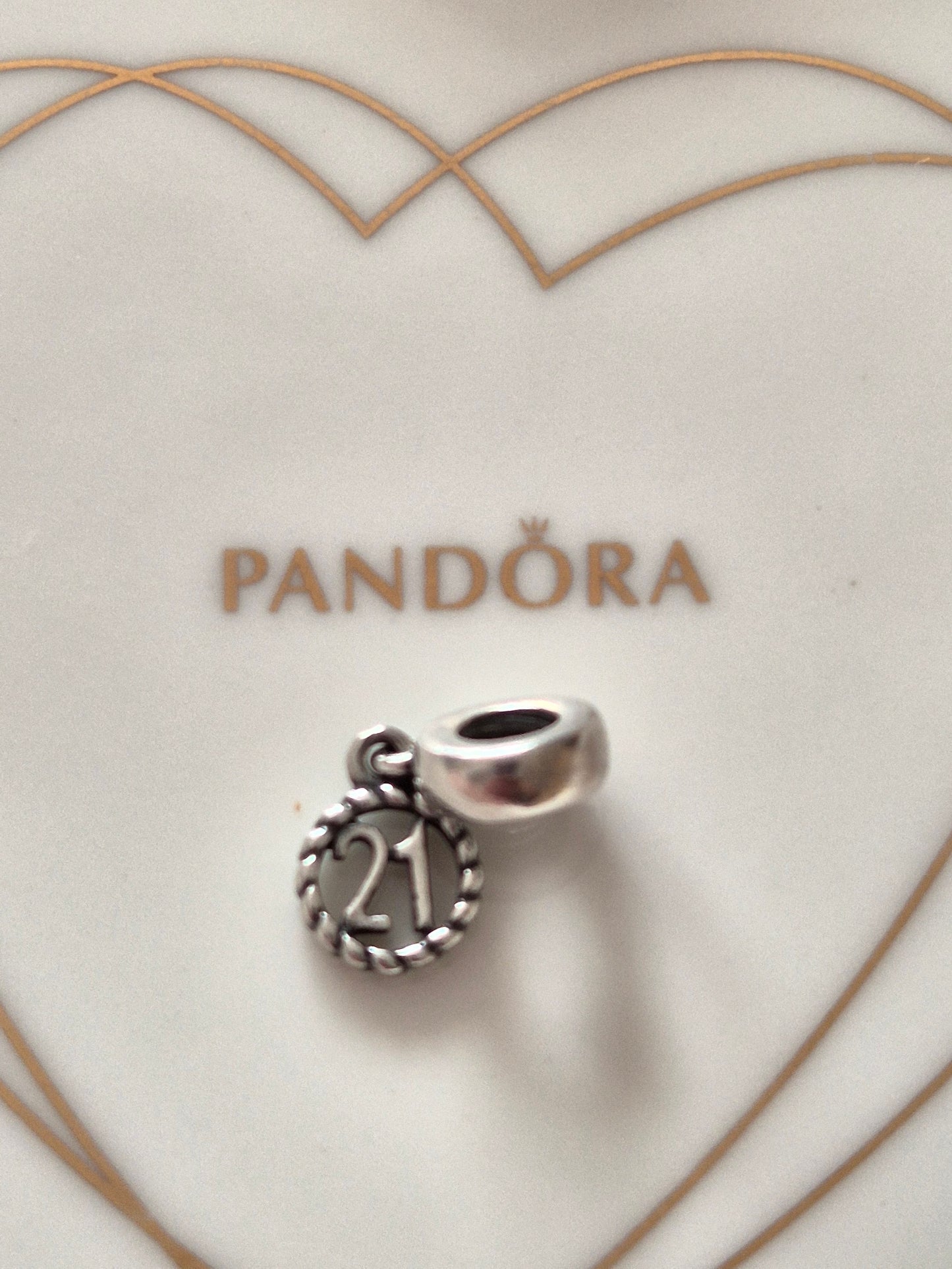Pandora 21 charm