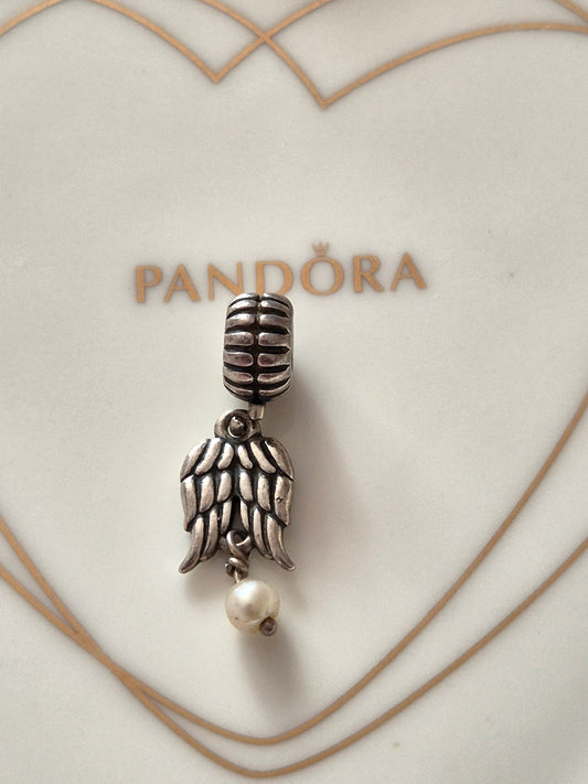 Pandora angel wing charm