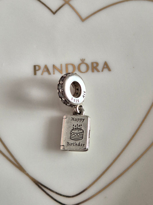 Pandora happy birthday charm