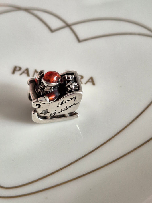 Pandora santa sleigh charm
